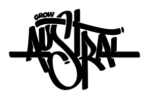 Logo growaustral black