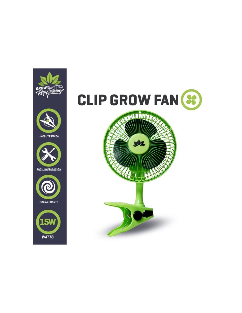 ventilador clip grow fan grow genetics